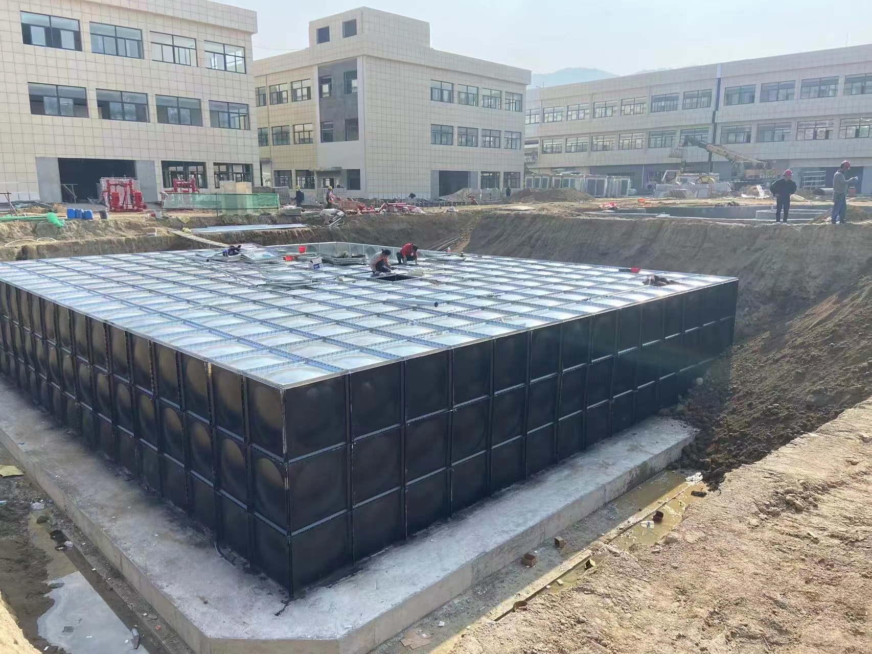 箱泵一體化消防泵站