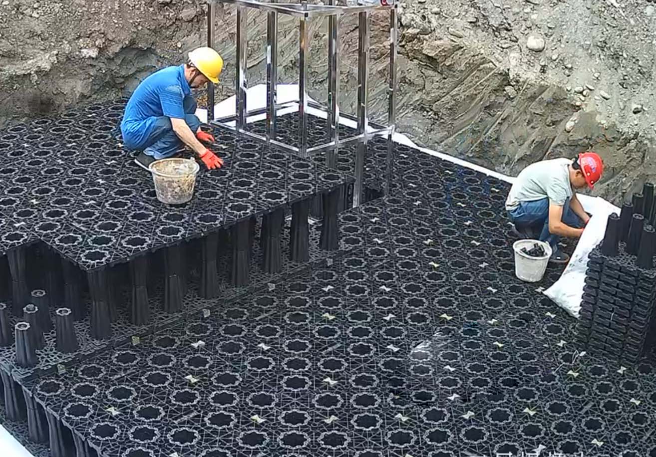 學(xué)校PP模塊雨水回用